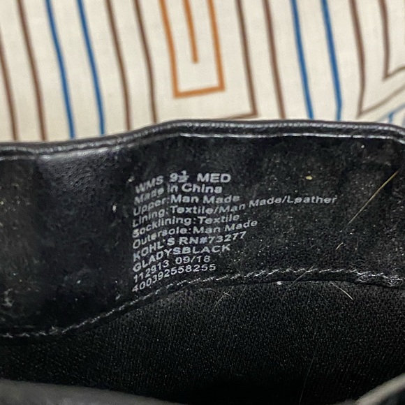 Black Dress Boots - Picture 4 of 4